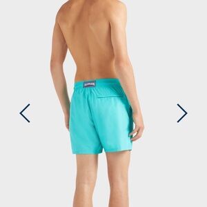 VILEBREQUIN Men's Ultralight Packable Swim Trunks US 38/ Euro XXXL Turquoise